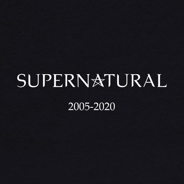 Supernatural 2005-2020 by AquaMockingbird